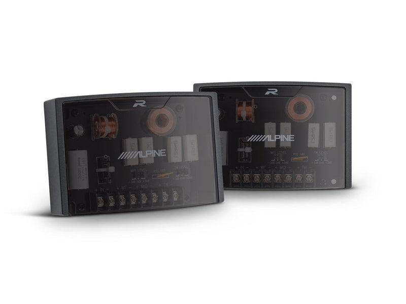 Alpine R2-S652 6.5” 2-Way Car Door Component Speakers for high-quality audio and clear sound