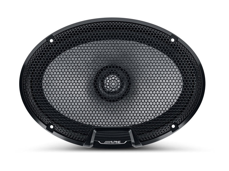 Alpine R2-S69 6x9" R-Series coaxial 2-way car speakers — 300W peak, 100W RMS