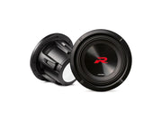 Alpine R2-W8D4 8" R-Series subwoofer with dual 4-ohm voice coils for deep bass in compact spaces