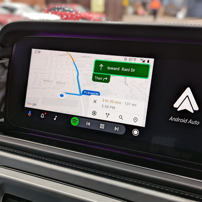 Road Angel RAAA1 Wireless Android Auto Adapter Plug & Play 5G WIFI Online Update