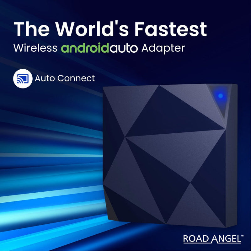 Road Angel RAAA1 Wireless Android Auto Adapter Plug & Play 5G WIFI Online Update