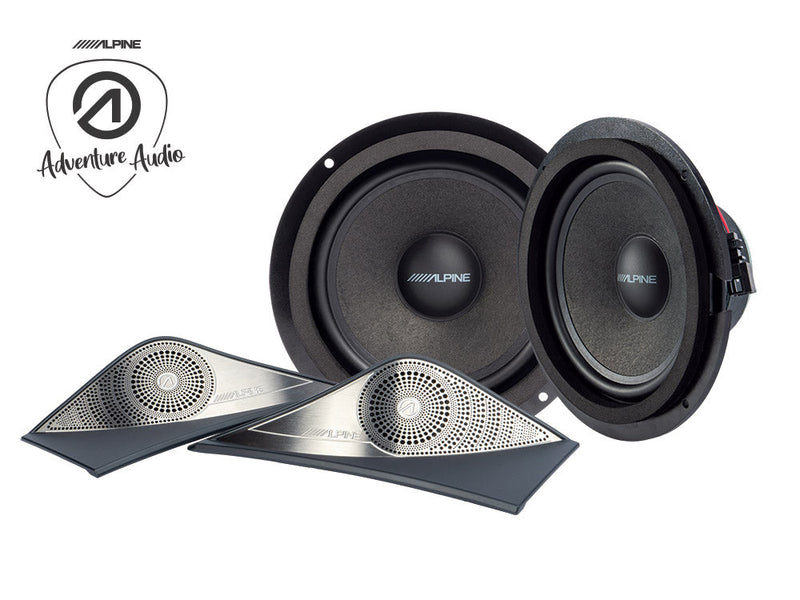 Alpine SPC-106S907-2 16,5 cm Component Speaker System for Mercedes-Benz Sprinter 907 / 910