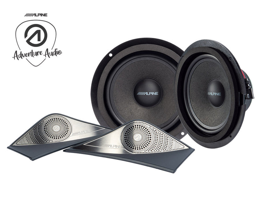 Alpine SPC-106S907 16,5 cm Component Speaker System for Mercedes-Benz Sprinter 907 / 910