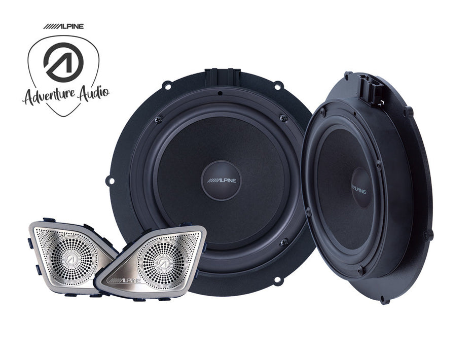 Alpine SPC-106T6 16,5 cm Component Speaker System for Volkswagen T6
