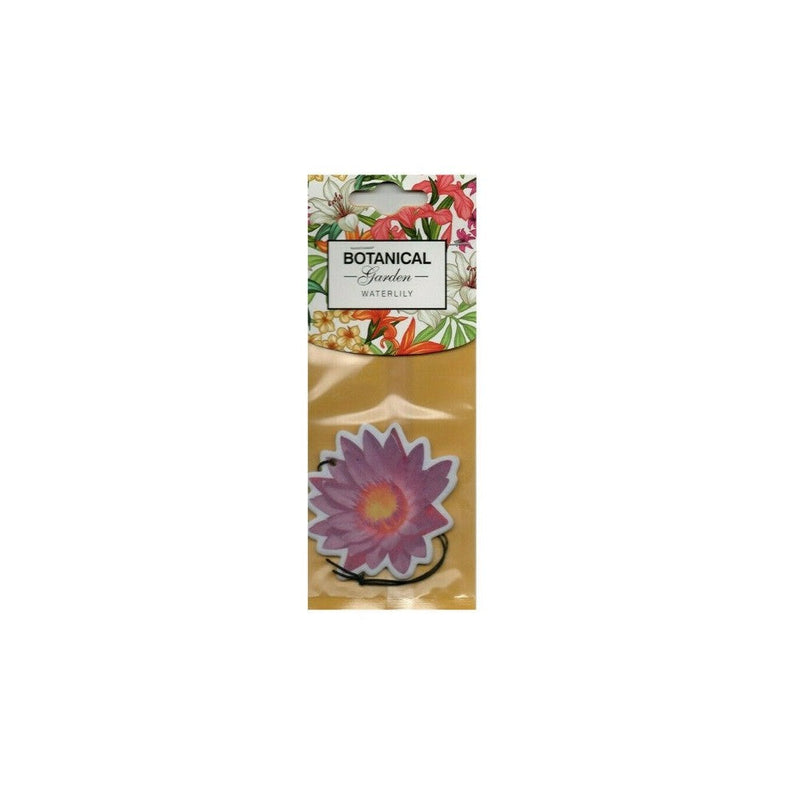 Retroscents Botanical Gardens Waterlily car air freshener
