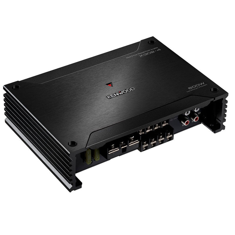 Kenwood X302-4- 300W 4 Channel Class D Compact Power Amplifier
