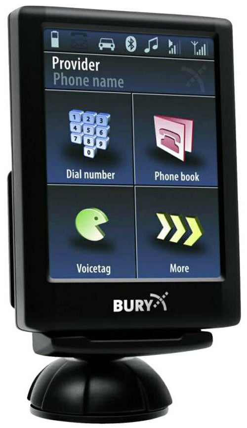 Bury CC9056PLUS Bluetooth handsfree with colour touchscreen and audio streaming