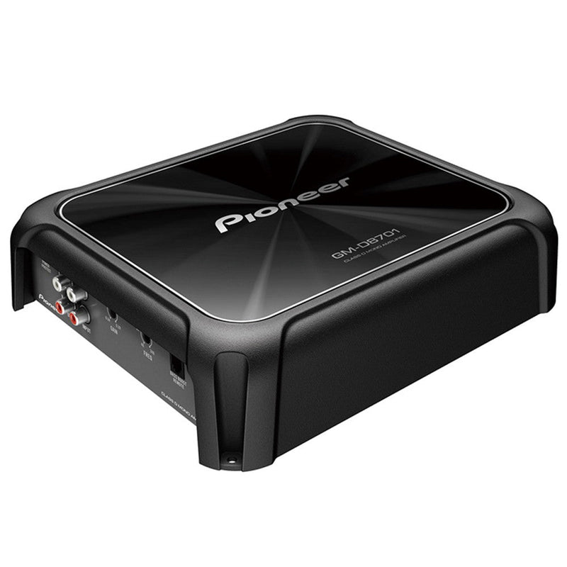 Pioneer GM-D8701 1600W Class-D MONO Amplifier, with Bass boost remote
