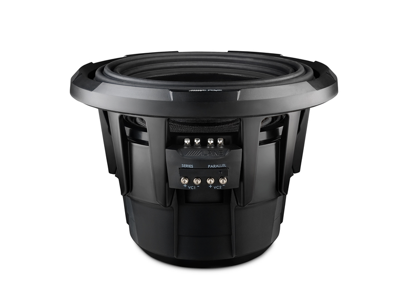 Alpine X-W10D4 10" X-Series Subwoofer Dual 4Ω 2700W