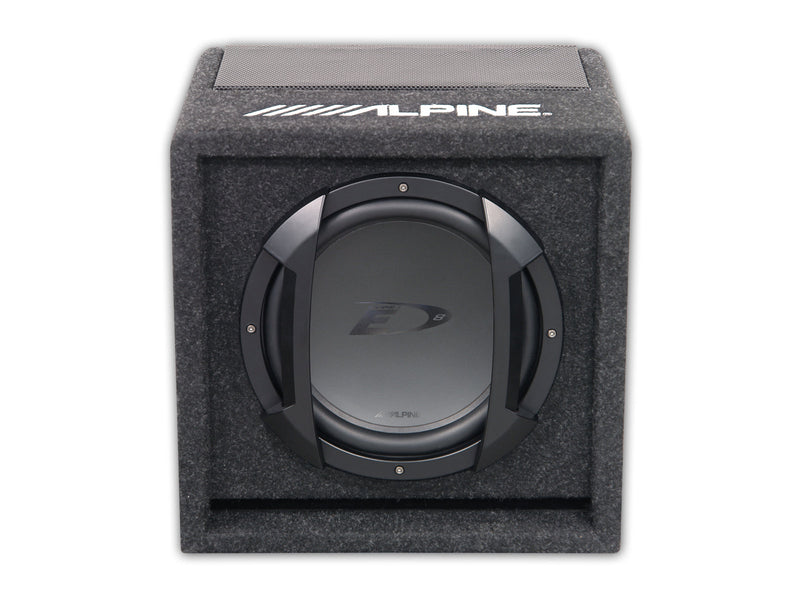 Alpine SWE-815 Ready-to-use amplified subwoofer box 8” (20cm) Amplified Subwoofer Box