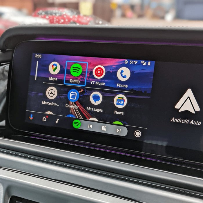 Road Angel RAAA1 Wireless Android Auto Adapter Plug & Play 5G WIFI Online Update