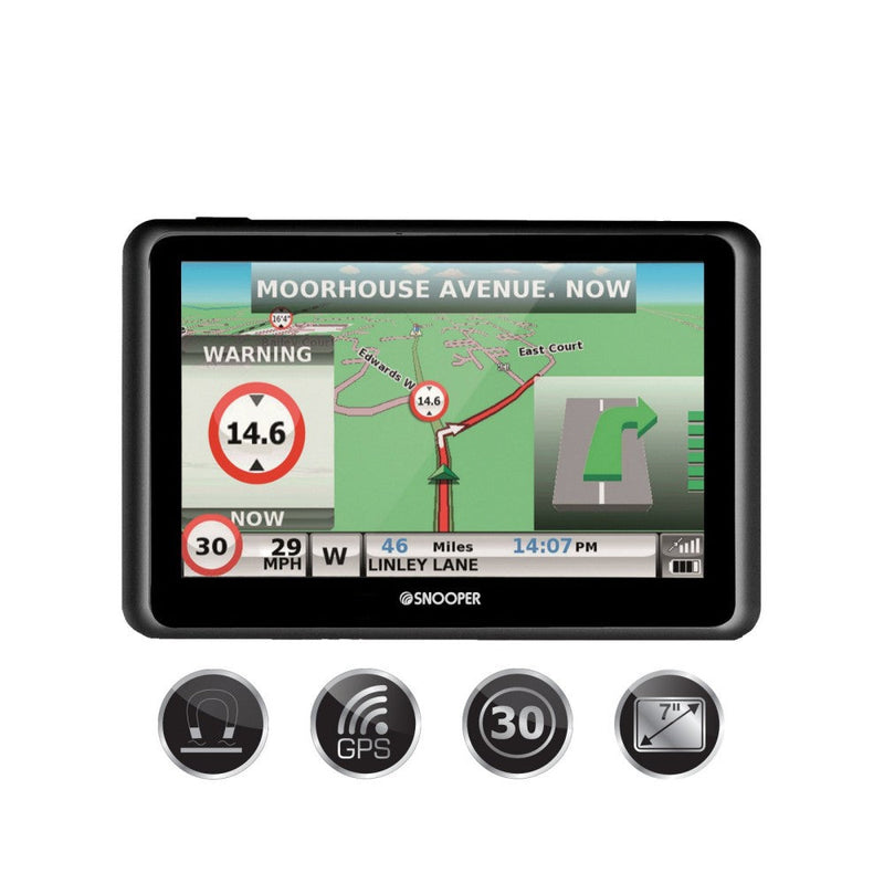 Snooper S6900 Ventura-Pro 7" Widescreen LCD Caravan Motorhome Navigation System